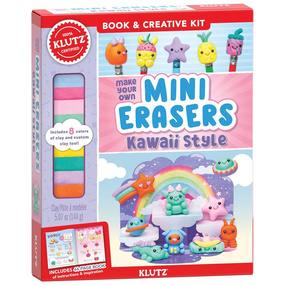 Klutz Make Your Own Mini Erasers Kawaii Style