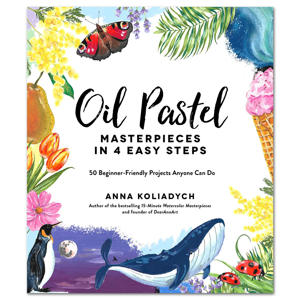 Oil Pastel Masterpieces in 4 Easy Steps