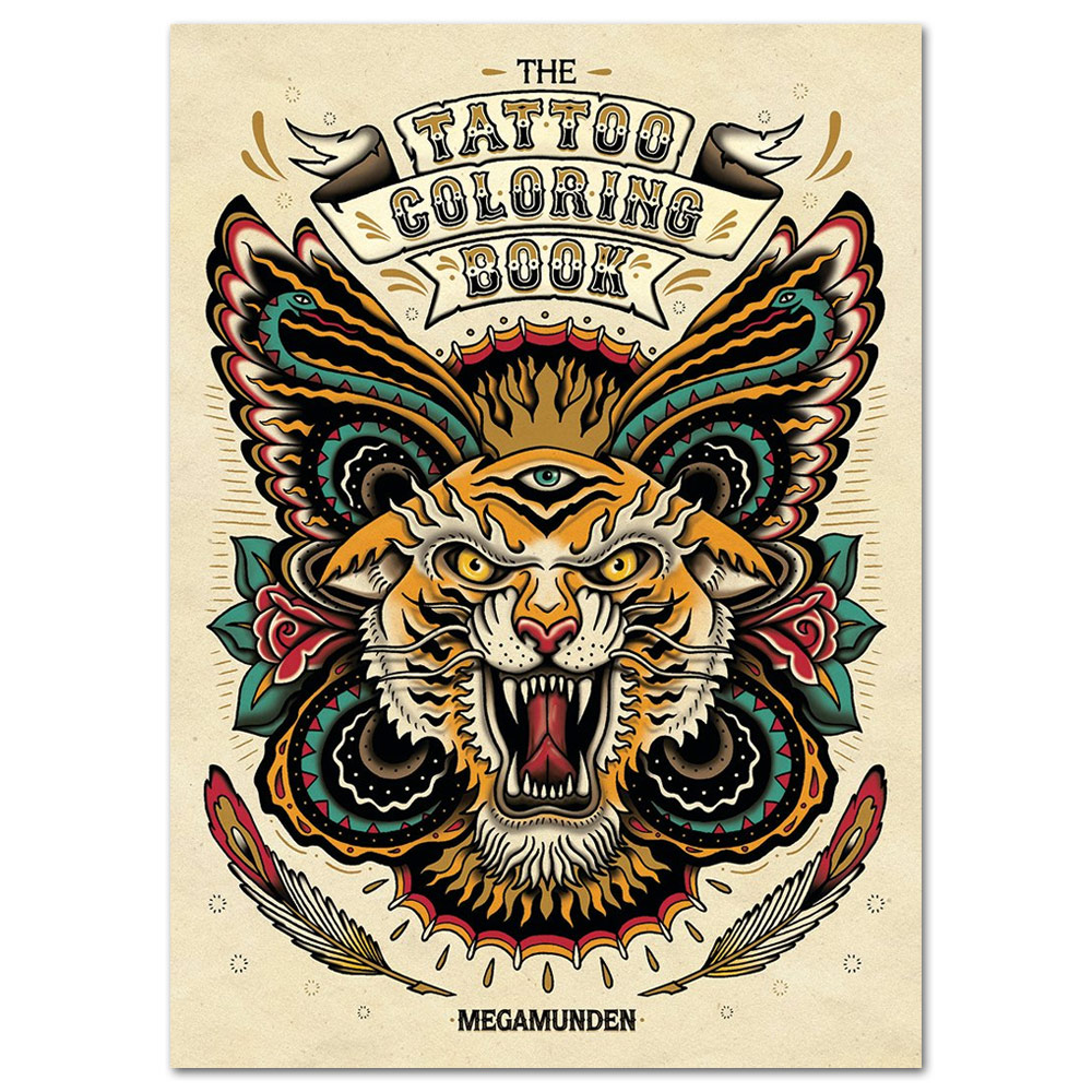 Tattoo Coloring Book: (Adult Coloring Books, Coloring Books for Adults,