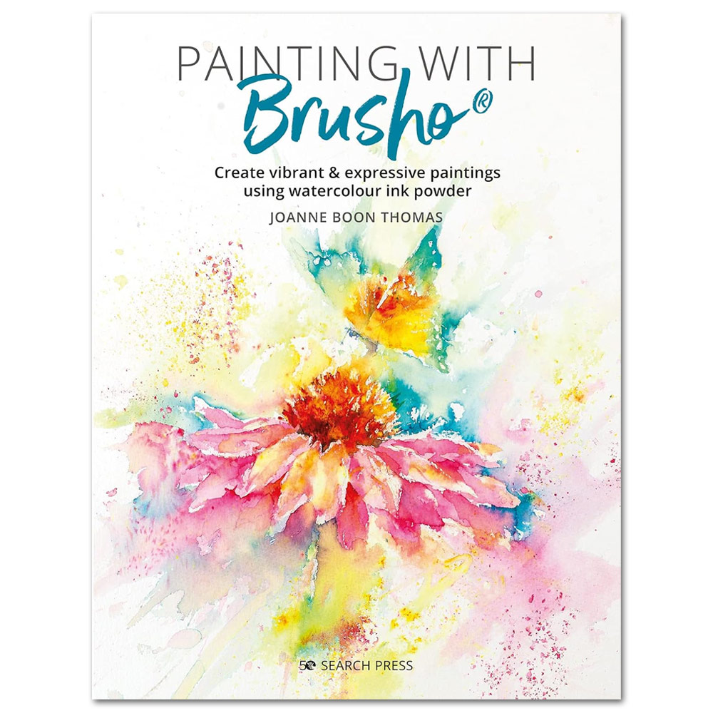Painting with Brusho