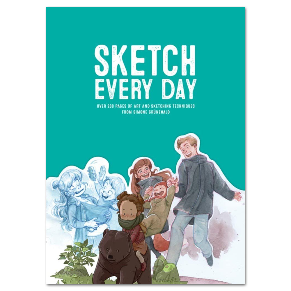 Sketch Every Day: 100+ simple drawing exercises from Simone Grünewald