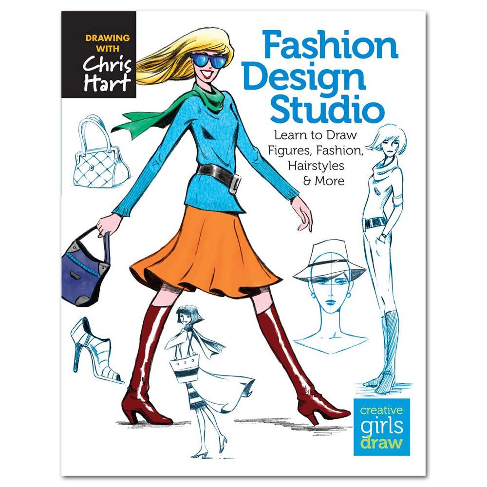 Fashion Design Studio: Learn to Draw Figures, Fashion, Hairstyles & More