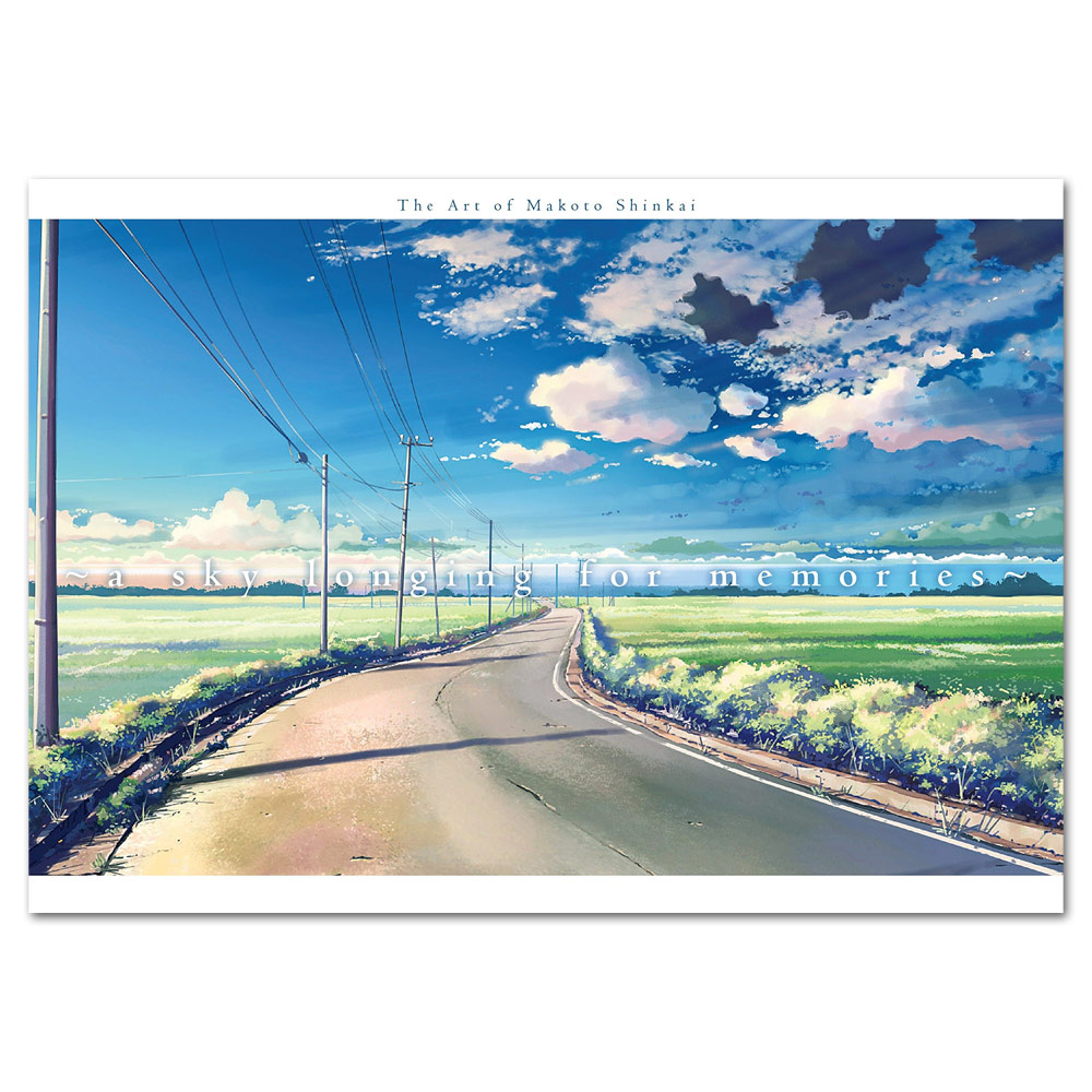 A Sky Longing for Memories - by Makoto Shinkai (Paperback)