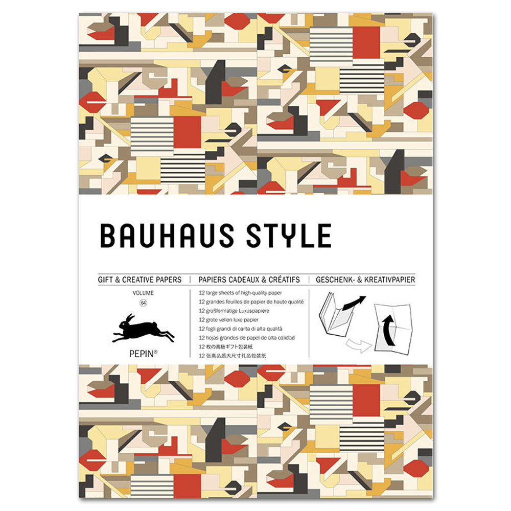 Pepin Press Gift & Creative Paper Book Bauhaus Style