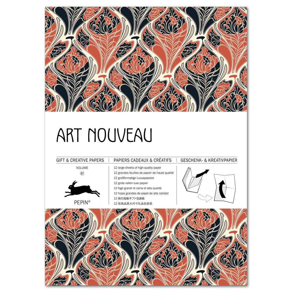 Pepin Press Gift & Creative Paper Book Art Nouveau