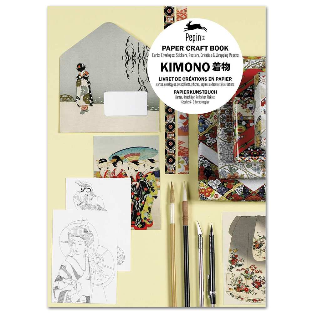 PEPIN Paper Craft Book Kimono