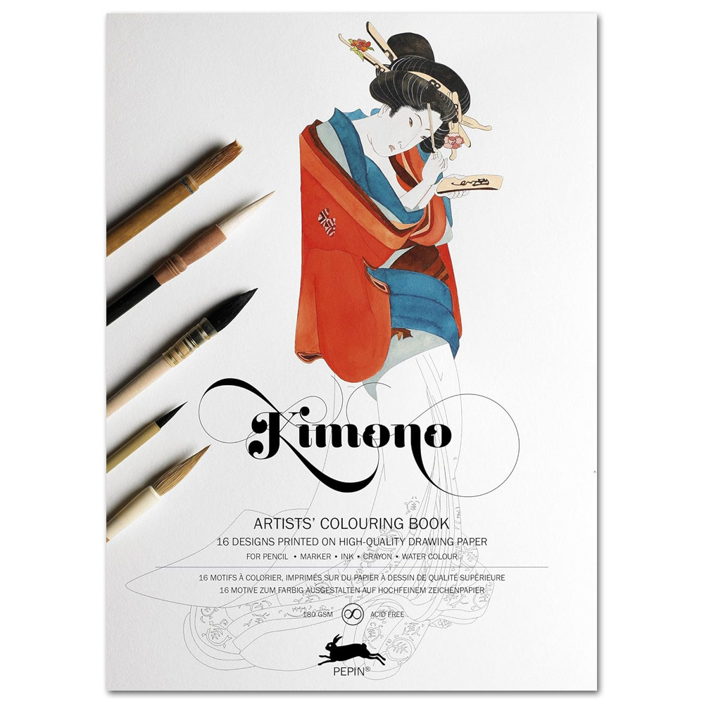 Pepin Press Artists' Coloring Book Kimono