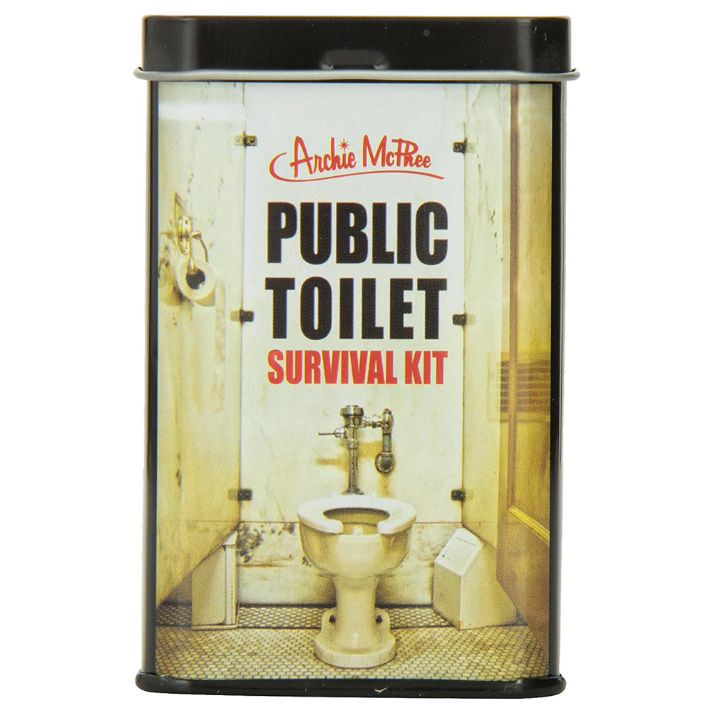 Archie McPhee Public Toilet Survival Kit