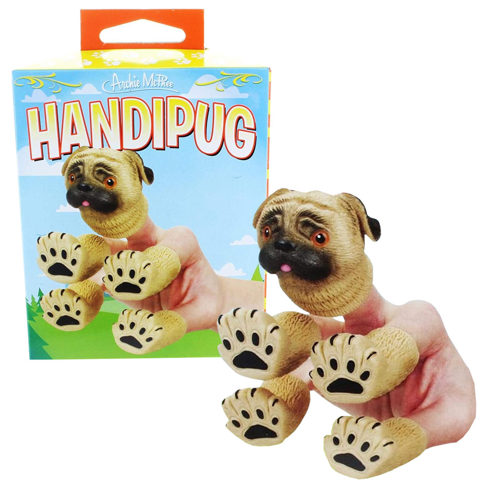 Archie McPhee Finger Puppet 5 Set Handipug