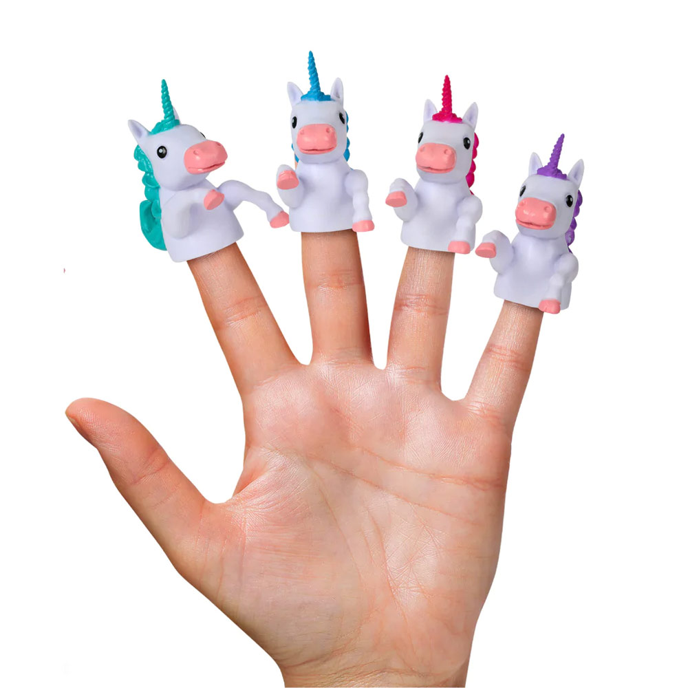 Archie McPhee Finger Puppet Unicorns