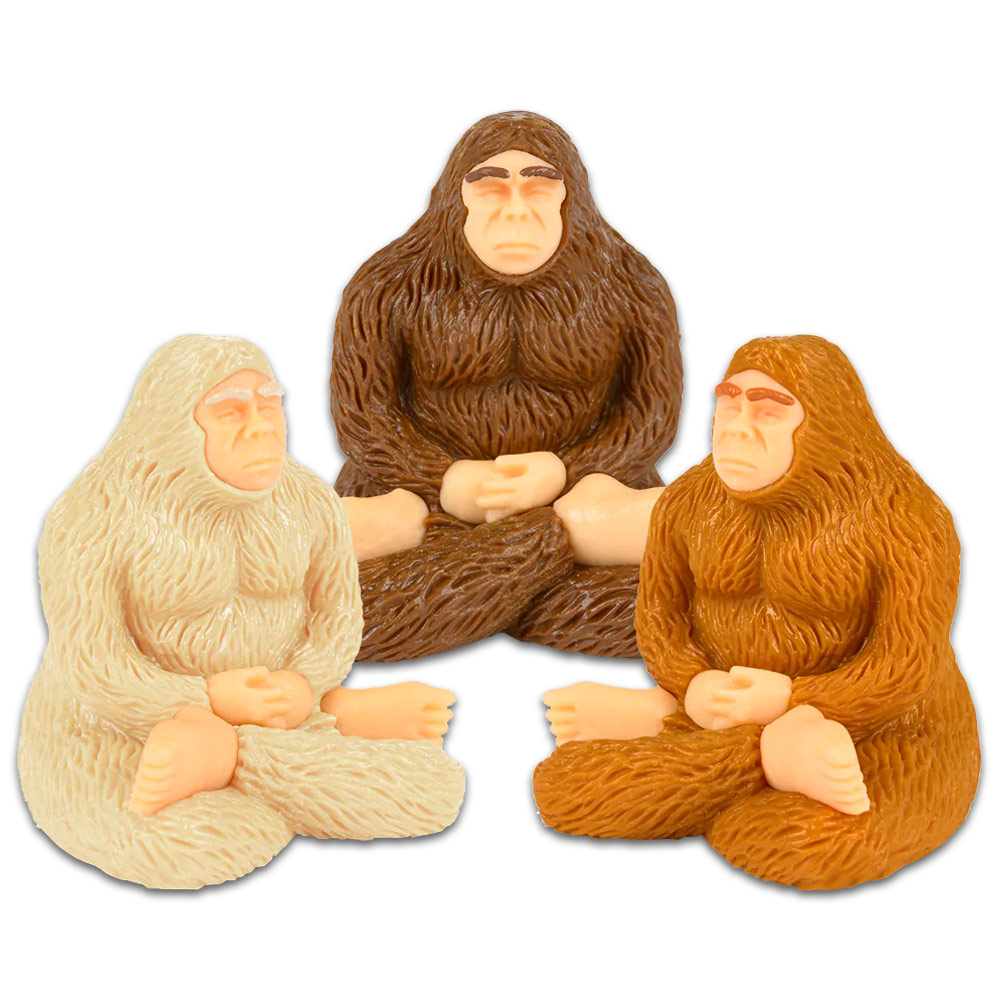 Archie McPhee Vinyl Toy Meditating Bigfoot