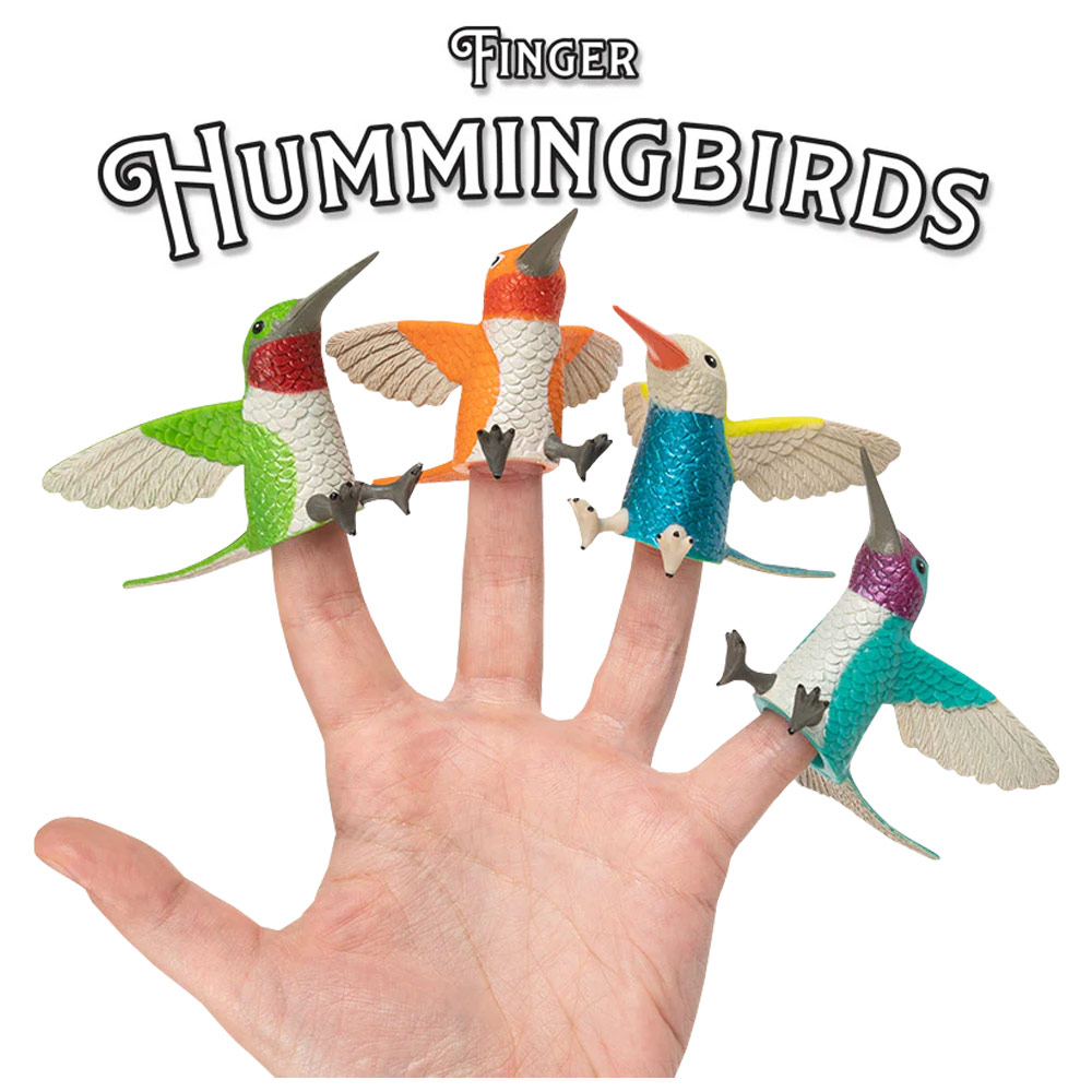 Archie McPhee Finger Puppet Finger Hummingbird