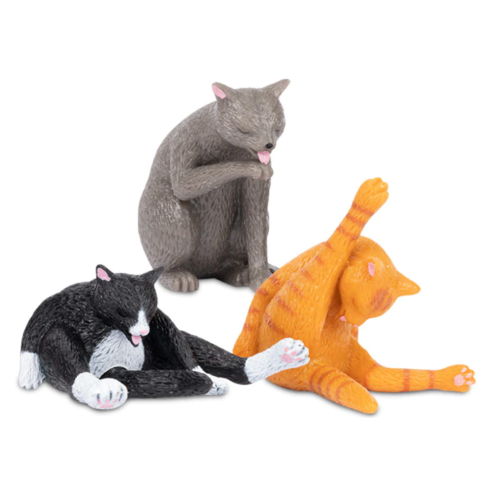 Archie McPhee Vinyl Toy Cleaning Kitties