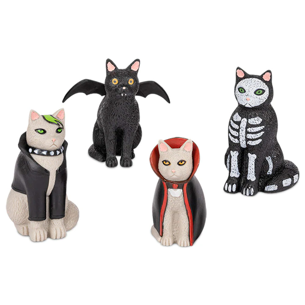 Archie McPhee Vinyl Toy Goth Cat
