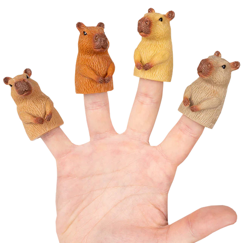 Archie McPhee Finger Puppet Capybara