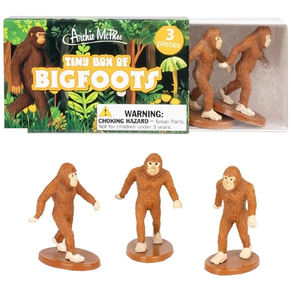 Archie McPhee Tiny Box of Bigfoots