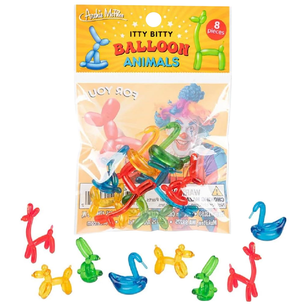 Archie McPhee Itty Bitty Balloon Animal 8 Set