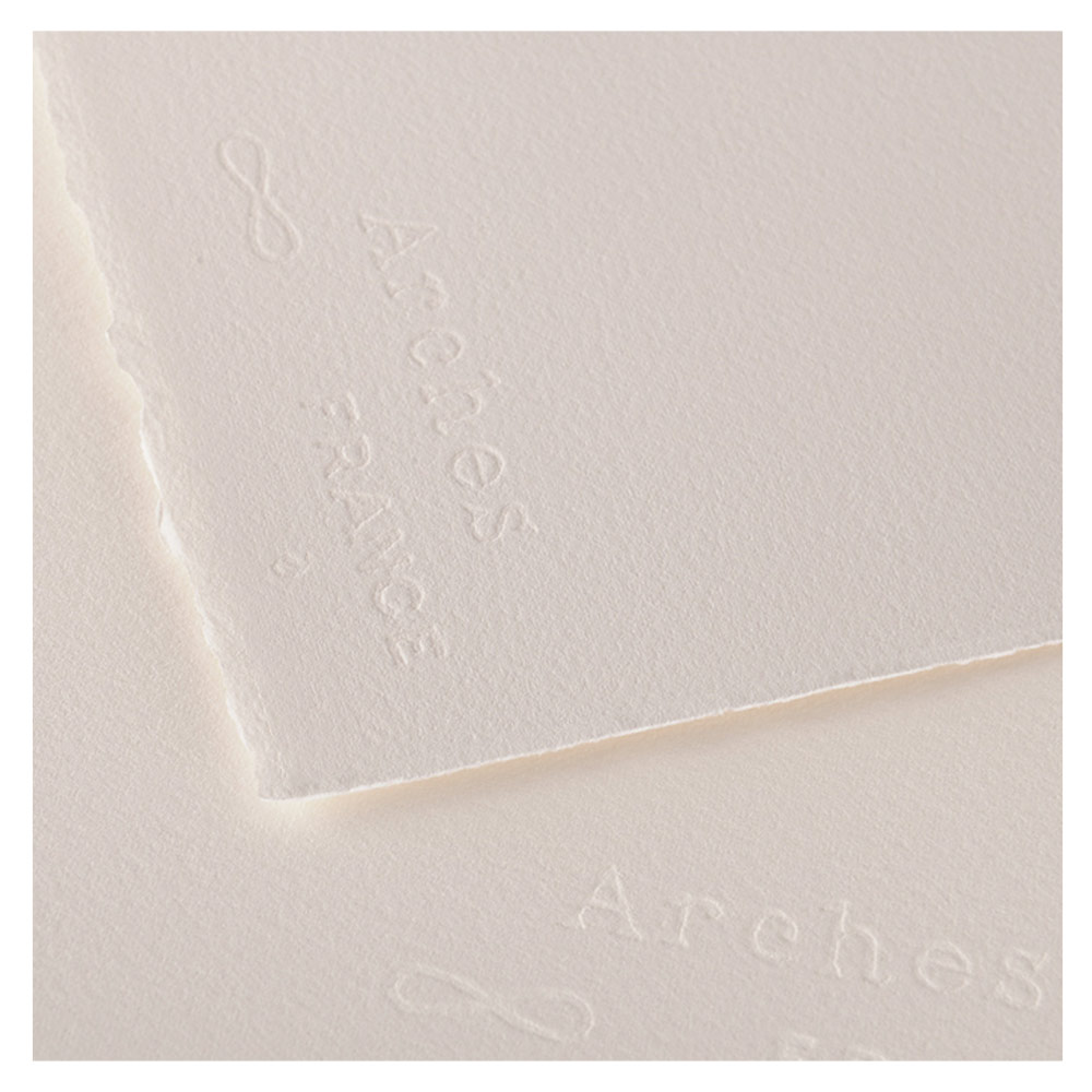 Arches Watercolor Sheets 140lb. Cold Press 22 x 30 - Bright White - 5 Pack