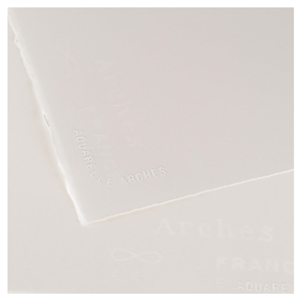 Arches 140lbs Hot Press Watercolor Paper 22 x 30 10pk - Bright White