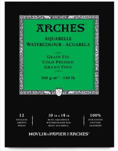 Arches Watercolor 140lbs. Pad - 10" X 14" Cold Press