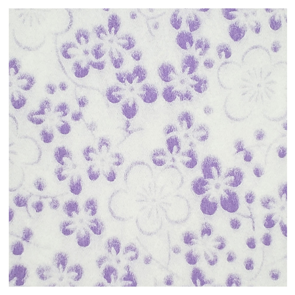 Aitoh Komagame Cherry Blossom Paper 21.5"x31.5" Purple/White