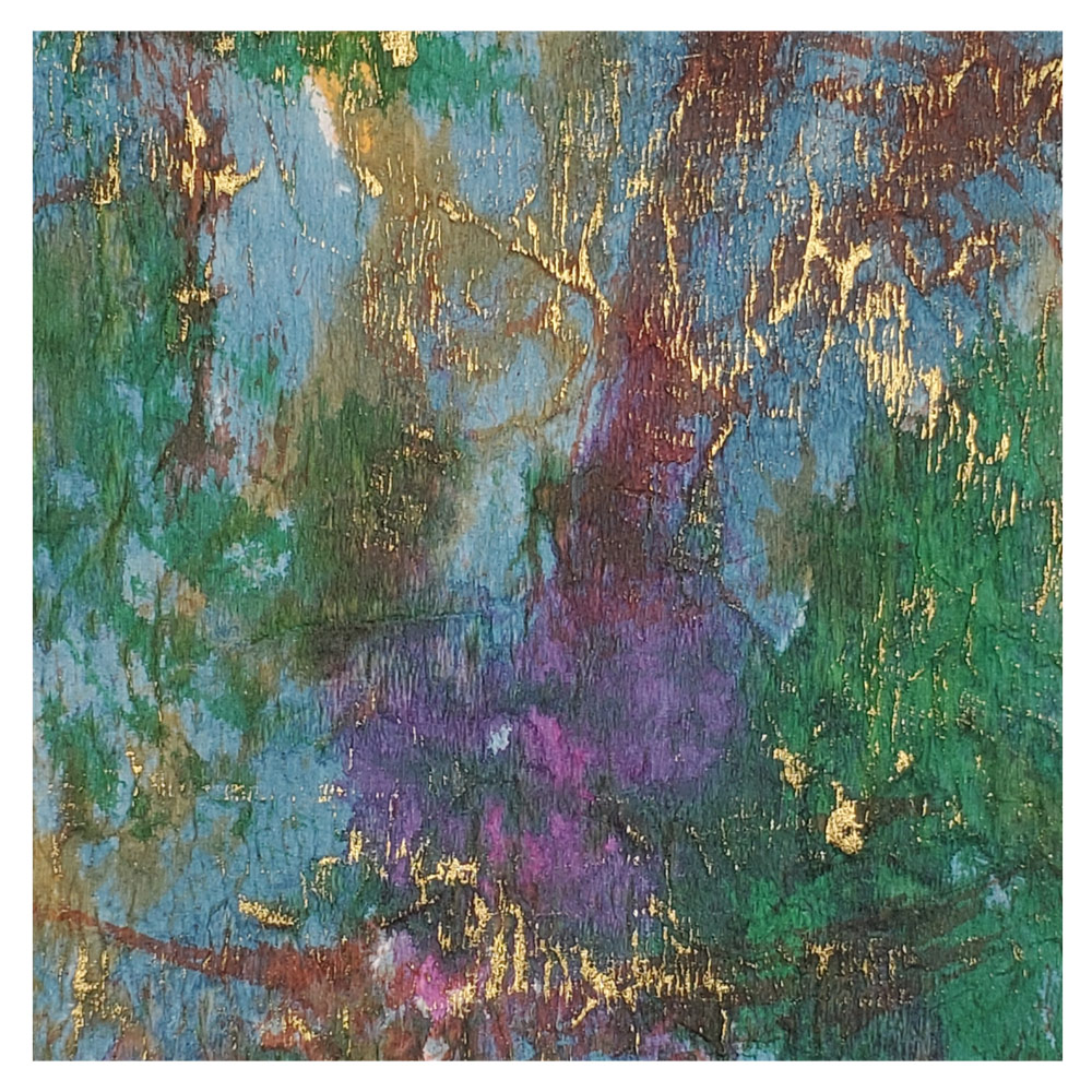 Aitoh Lokta Tissue Paper 18"x27.5" Pasted Wild