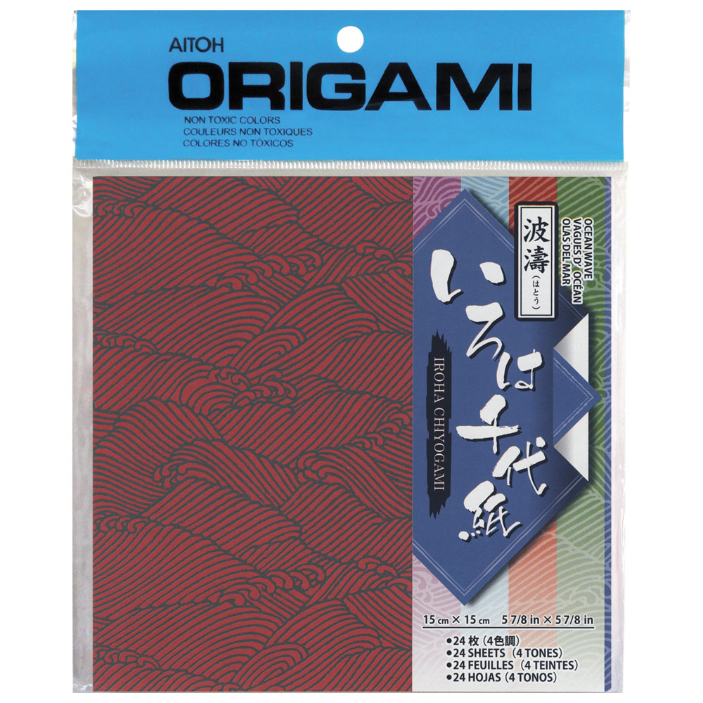 Print Chiyogami Ocean Wave