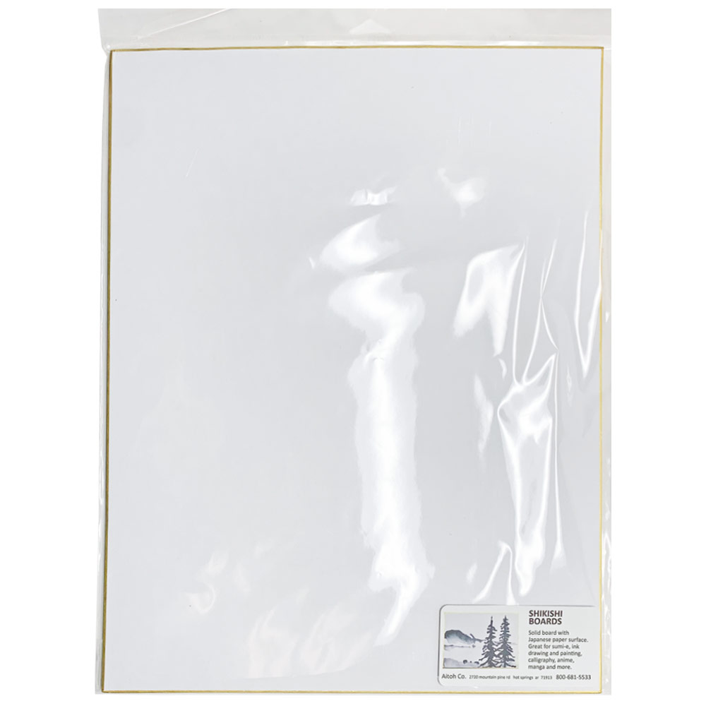 Aitoh Shikishi Board Extra-Large 12.63"x16.13" Hoso