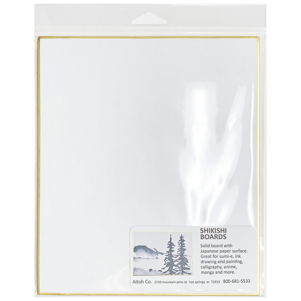 Aitoh Shikishi Board Medium 3 Pack 8.25"x7" Hoso