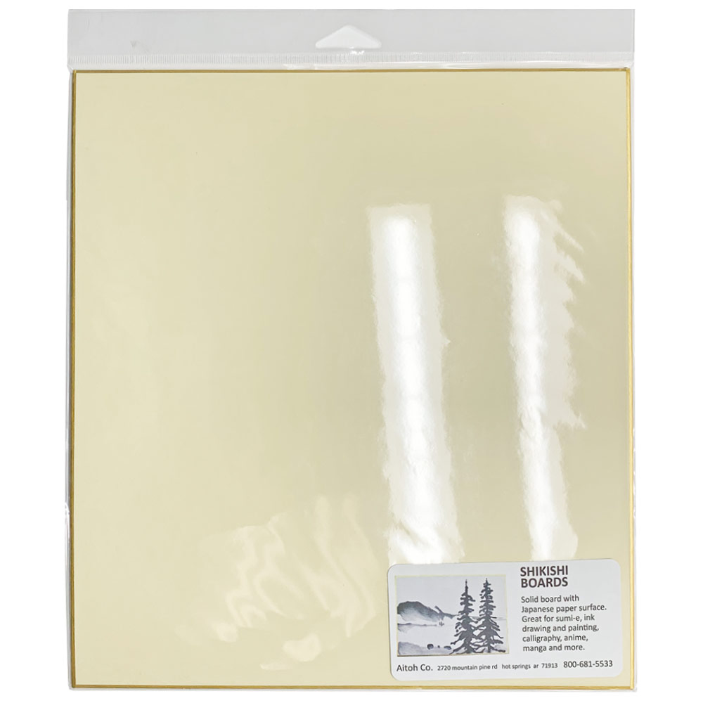 Aitoh Shikishi Board Small 2 Pack 9.5"x10.75" Torinoko