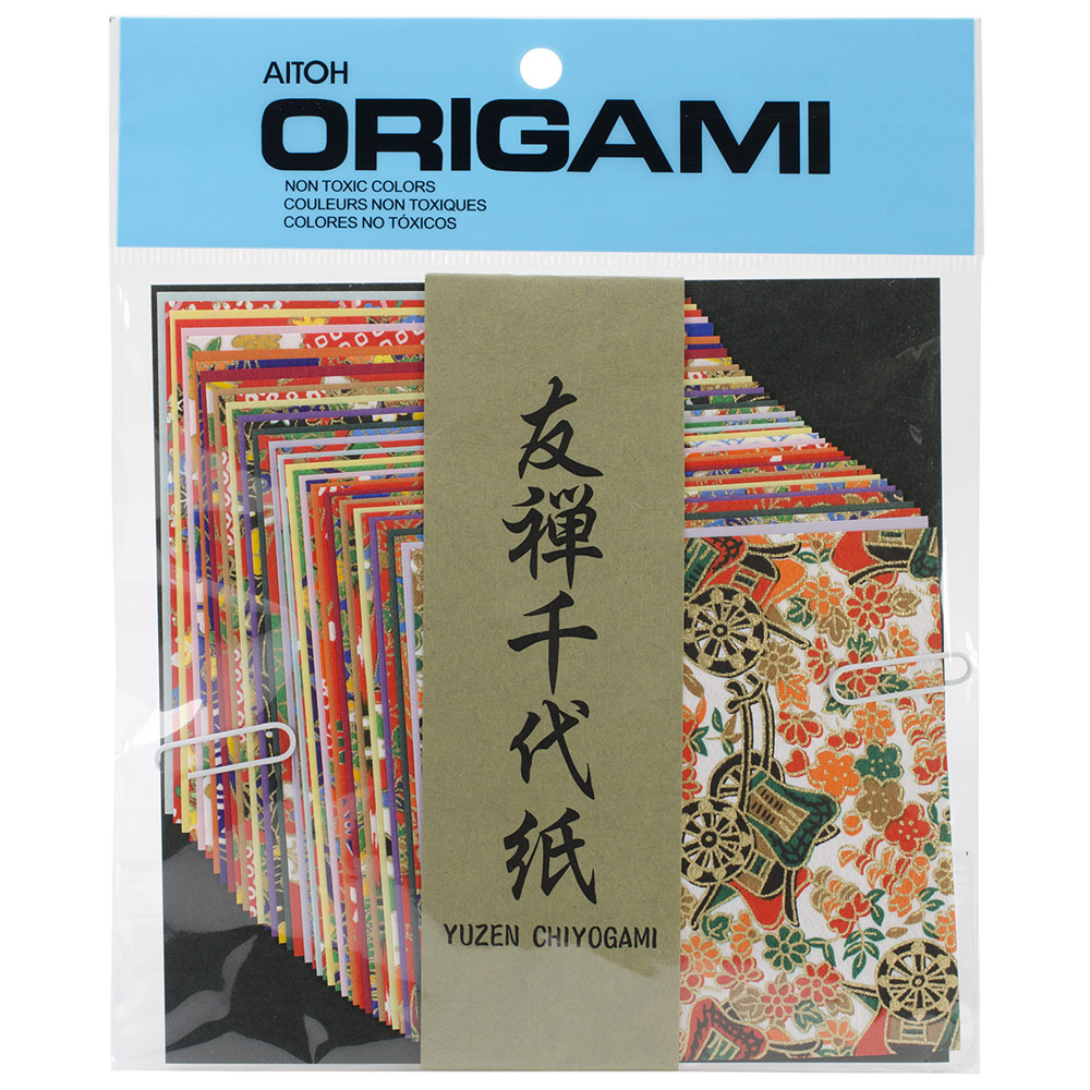Mini Yuzen Chiyogami/Mingei Washi Origami Paper (40 Sheets)