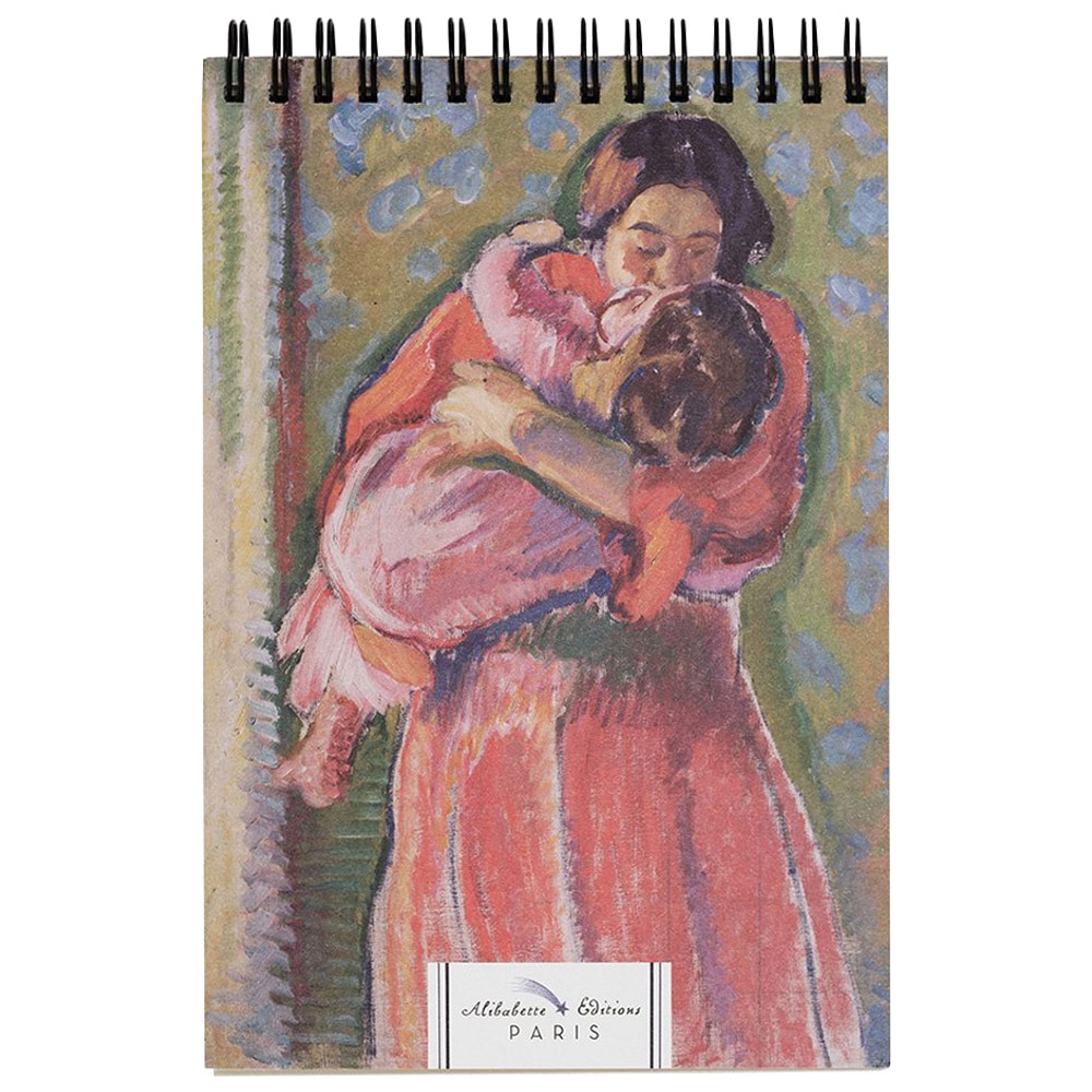 Alibabette Editions Spiral Sketchbook 100 Sheets 8"x5.25" Le baiser
