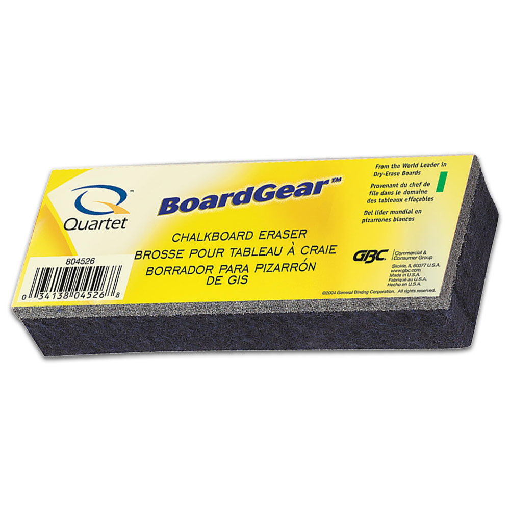 BoardGear Dustless Easy-Off Chalkboard Eraser