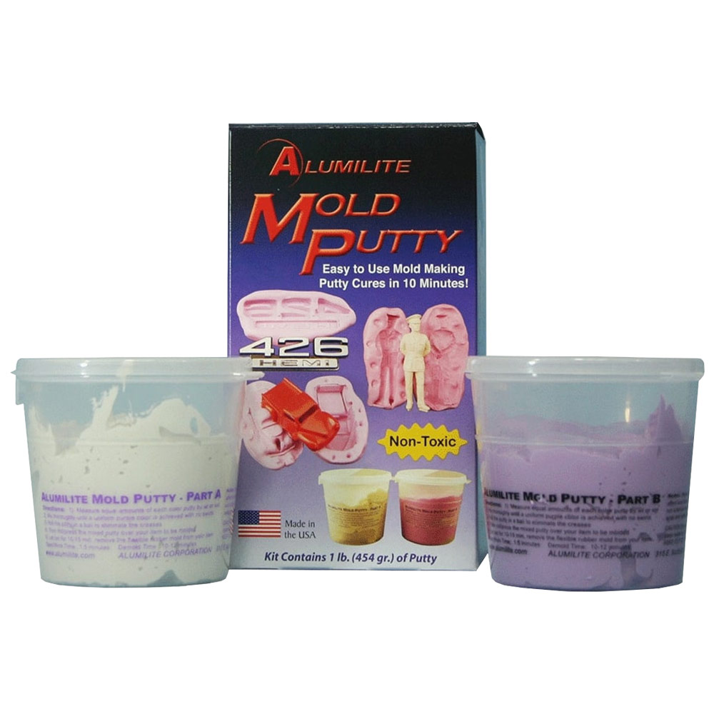 Alumilite's Molding Putty 2Piece Set 1Lb
