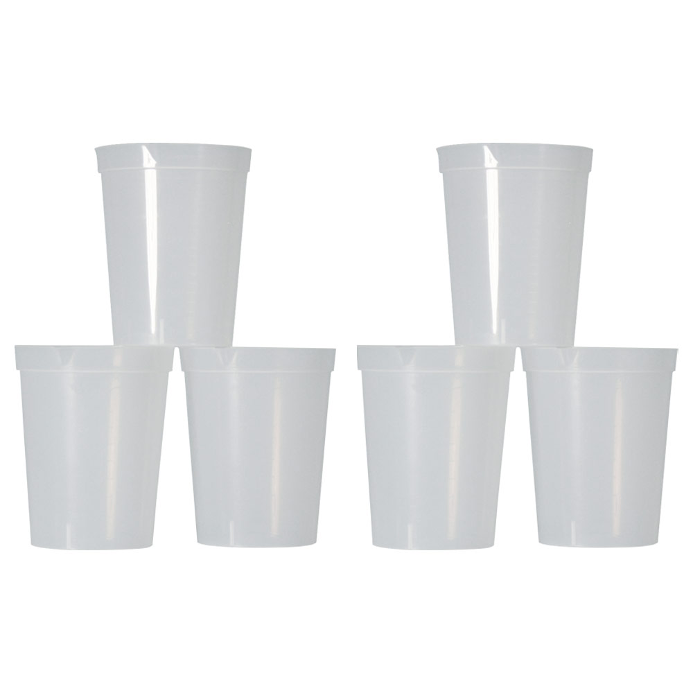 Alumilite Clear Measuring Cup 6 Pack 6oz