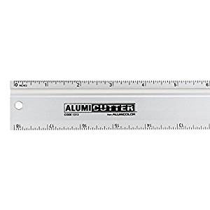 Alumicolor 18 Aluminum Ruler 