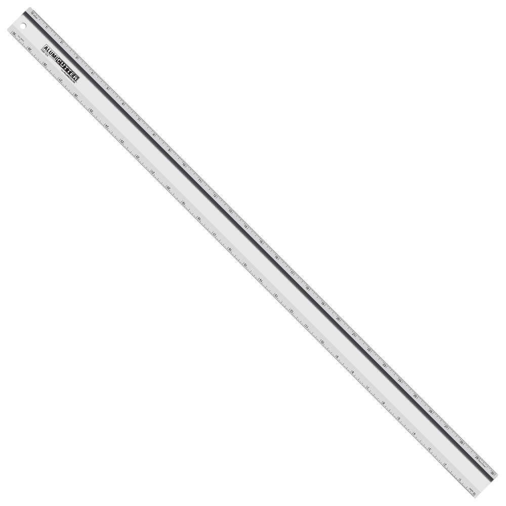 Alumicolor AlumiCutter Aluminum Ruler 30" Silver
