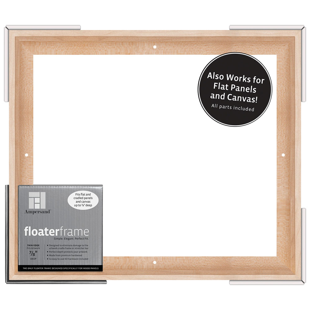 Floater Frame Thin 7/8" 11x14 Maple