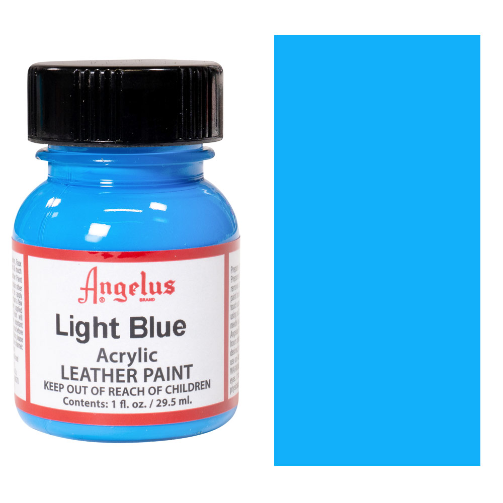 Angelus Acrylic Leather Paint 1oz Light Blue