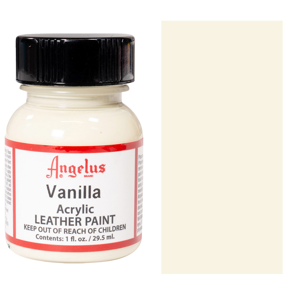 Angelus Acrylic Leather Paint 1oz Vanilla