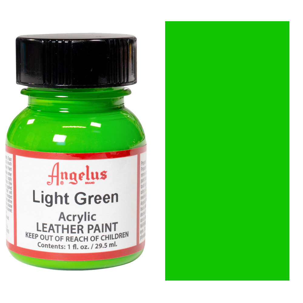 Angelus Acrylic Leather Paint 1oz Light Green