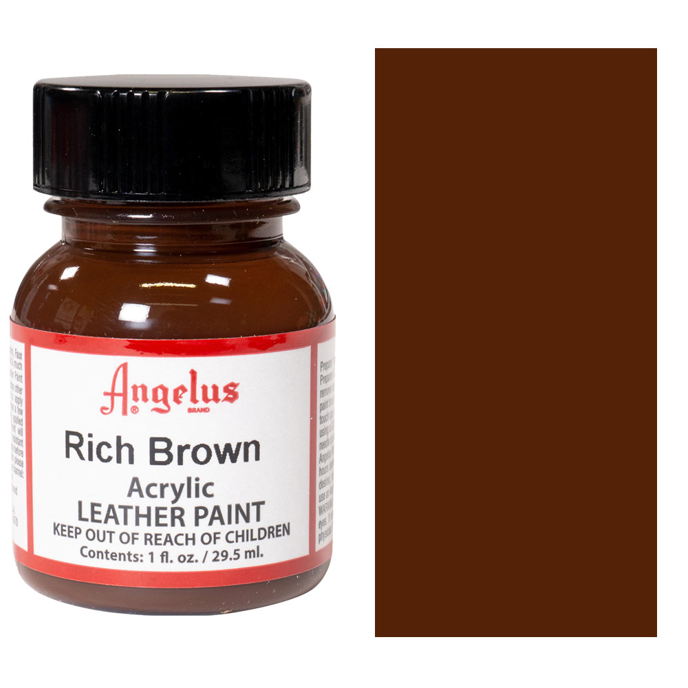 Angelus 29ml (1oz) Acrylic Leather Paint – Original Colour #100
