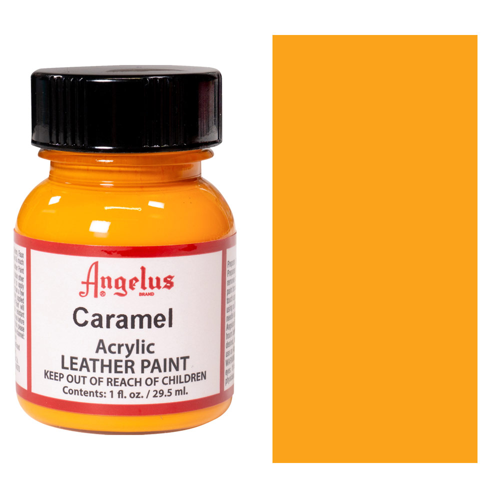 Angelus Acrylic Leather Paint 1oz Caramel