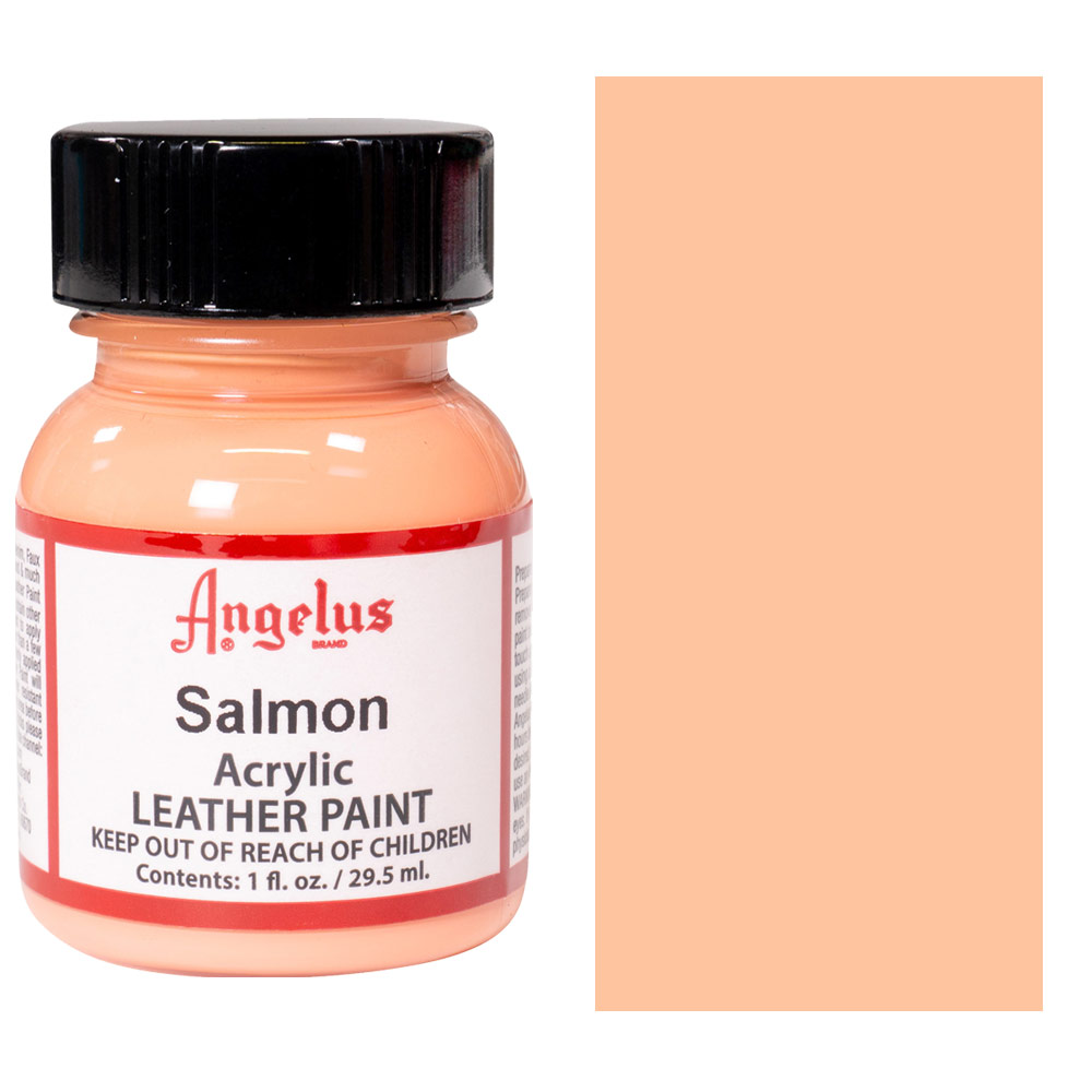 Angelus Acrylic Leather Paint 1oz Salmon