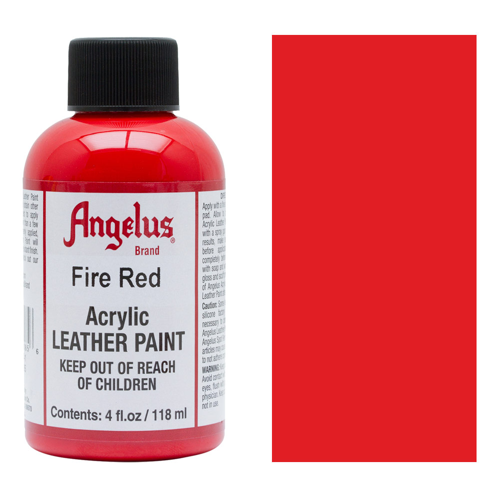 Angelus Paint 4oz Fire Red