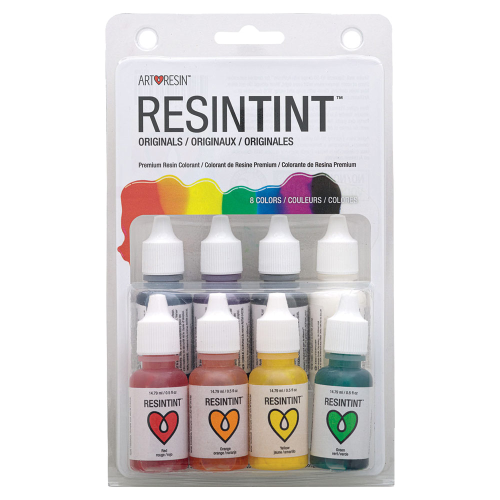 ArtResin ResinTint Premium Resin Colorant 8 x 0.5oz set Originals