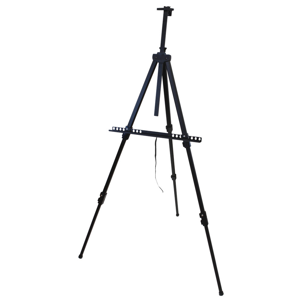 Art Alternatives Sierra Aluminum Travel Tripod Easel Black