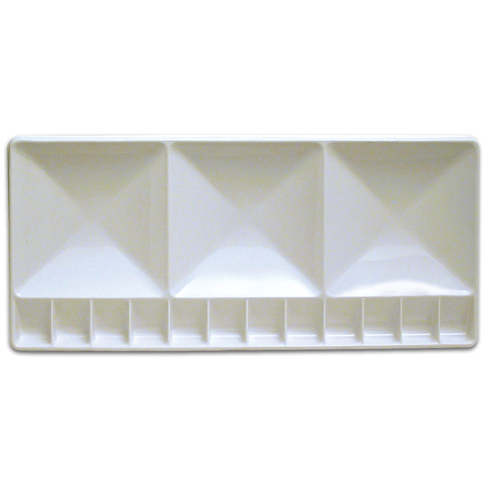 Art Alternatives Eldajon Plastic Palette 5.5"x12" White