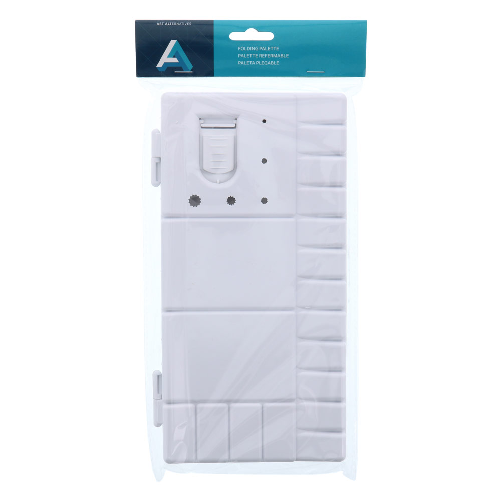 Art Alternatives Large Folding Palette 10.5"x10.25" White