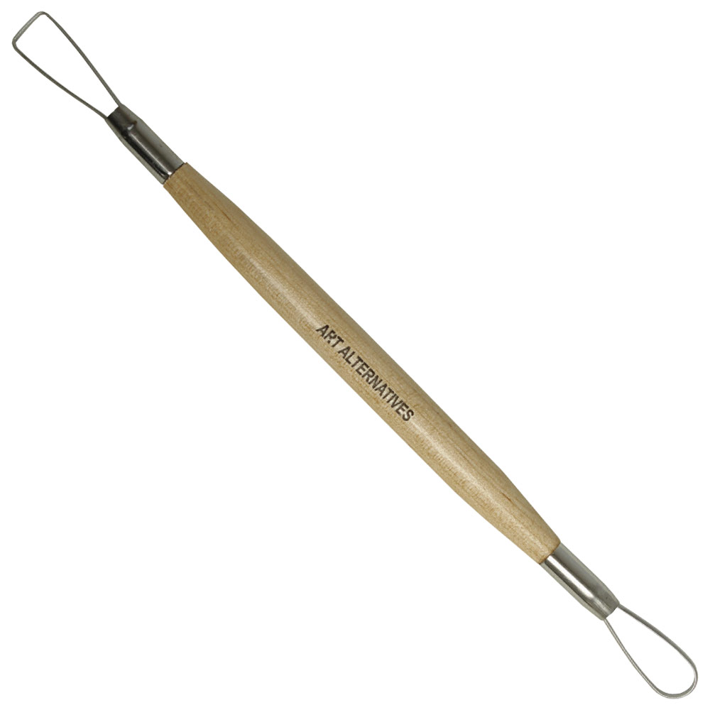 Art Alternatives Double-End Ribbon Wire Pottery Tool 8"